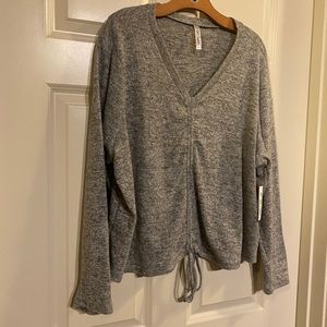 LC Couture | Ruched Sweater